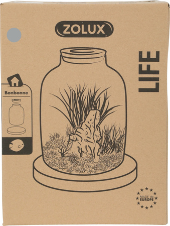 Zolux Akwarium Balon LIFE 12 l kol. szary