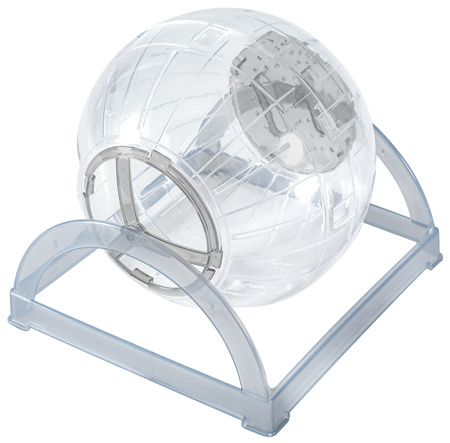 Zolux Kula do biegania dla chomika i myszki 2w1 18 cm kol. szary