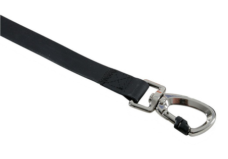 Zolux Smycz dla psa silikonowa 15 mm kol. czarny