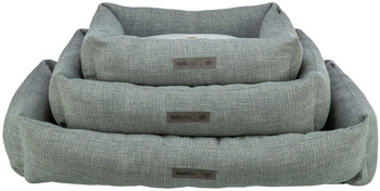 Viviana, legowisko, dla psa/kota, niebiesko/szare, 100 × 70 cm