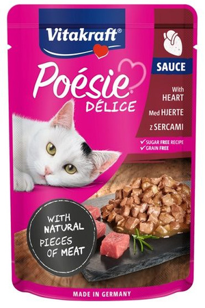 Vitakraft Poesie Deli Sauce serca saszetka 85g