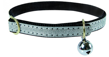 Zolux Obroża dla połyskująca kota 30 cm kol. czarny