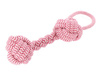 Dingo Zabawka dla psa - Kość z rączką różowa