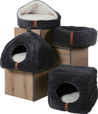 Zolux Legowisko dla kota Igloo PALOMA 400x410x370 mm, kol. szary