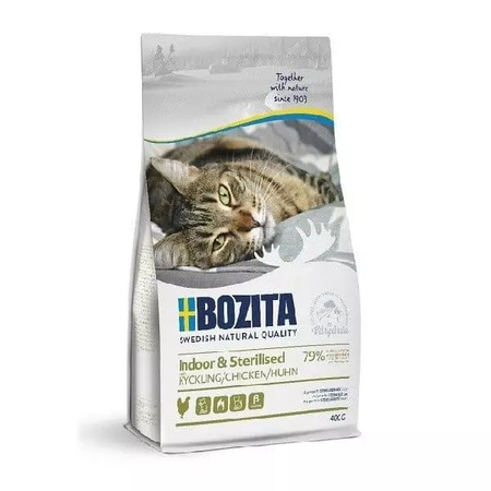 Bozita Indoor & Sterilised Chicken 400g 31711