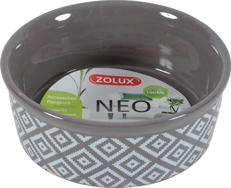 Zolux Miska ceramiczna dla gryzonia NEO 150 ml kol. szary