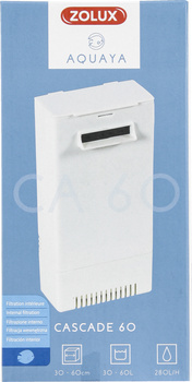 Zolux Filtr wewnętrzny do akwarium AQUAYA Cascade 60 kol. biały