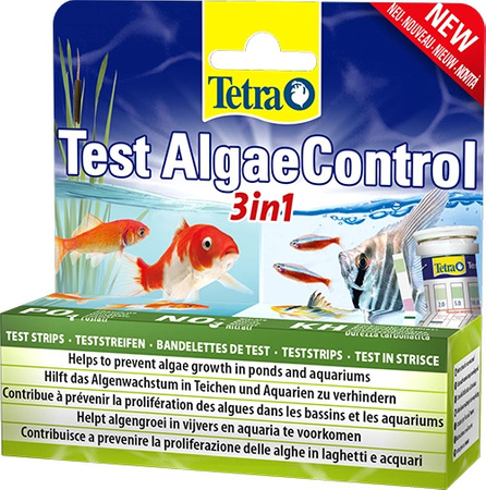 Tetra Test AlgaeControl 3in1, test paskowy pomiar fosforanów i azotanów