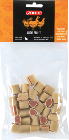ZOLUX Przysmak naturalny dla psa Sushi z kurczakiem 100 g