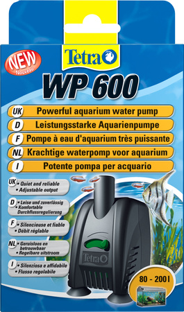 Tetra Aquarium water pomp WP 600 pompa do akwarium 80-200l cicha,zanurzalna