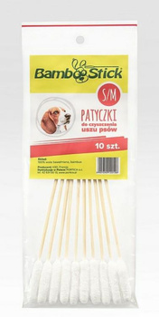 BAMBOOSTICK PATYCZKI DO USZU S/M 10szt.