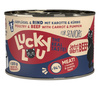 Lucky Lou Lifestage Senior Drób i wołowina puszka 200g