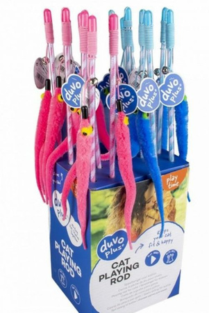 DUVO+ WĘDKA DLA KOTA "ROBAK" 21x2x1cm 12060 /16/144