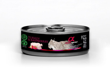 Alpha Spirit INDYK Z MALINAMI 85G