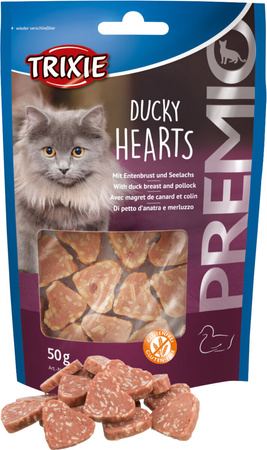 Trixie Premio Ducky Hearts - kacze serca 50g [42705]