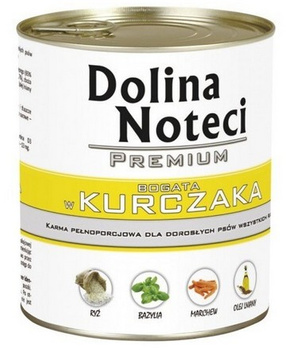 Dolina Noteci Premium Pies Kurczak puszka 800g