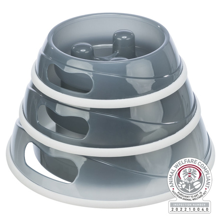 TX-25032 MISKA WYMUSZAJĄCA WOLNE          JEDZENIE 0,9l 23cm   /4