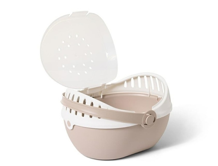 SAVIC TRANSPORTER DLA GRYZONI ELMO LARGE  CHAMPAGNE PINK  36x28x22cm