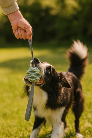 Zolux Zabawka dla psa pierścień TPR Outdoor kol. ceglasty