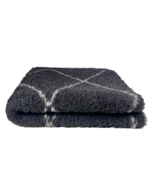 ZOLUX Dry bed posłanie izolujące dla psa wzór berberyjski 50x70 cm grafit