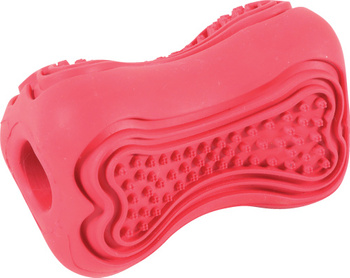 Zolux Zabawka kauczukowa dla psa wytrzymała TITAN roz.S kol. czerwony