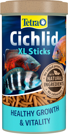 Tetra Cichlid XL Sticks 500 ml, pokarm dla ryb z rodziny pielęgnicowatych