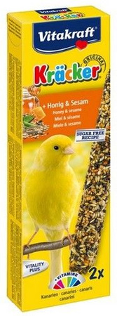 Vitakraft Kracker 2szt Kanarek Miód i sezam 60g [21247]