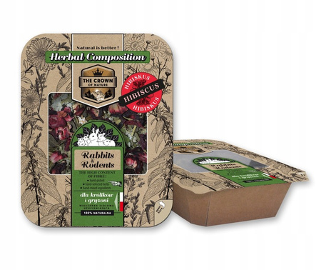 KORONA NATURY PAŚNIK ZIOŁOWY Z HIBISKUSEM 70g