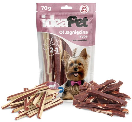IdeaPet O! Jagnięcina i ryba mix 70g