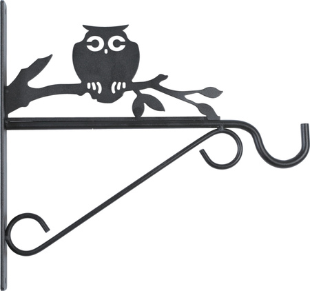Zolux Uchwyt stalowy ścienny do karmnika dla ptaków - sowa