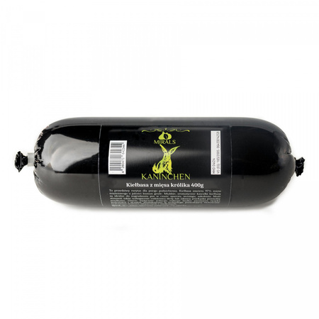 MIRALS Kaninchen - kiełbasa z mięsa królika (400g)