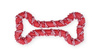PET NOVA TPR ROPEBONE RED 20cm /10