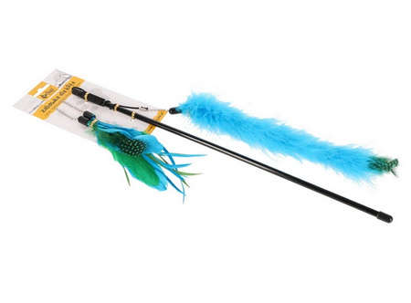 Dingo Zabawka dla kota - Wędka Charming z trzema wymiennymi zabawkami