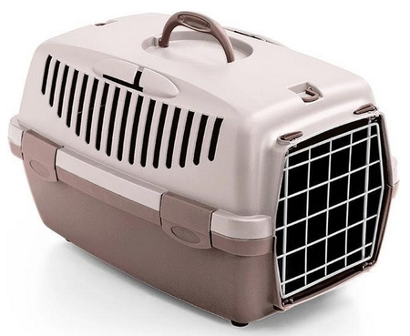 Stefanplast Transporter Gulliver 1 metalowe drzwi różowobrązowy [97091]