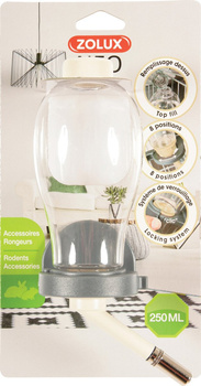 Zolux Poidełko dla gryzonia napełniane od góry 250 ml kol. beżowy