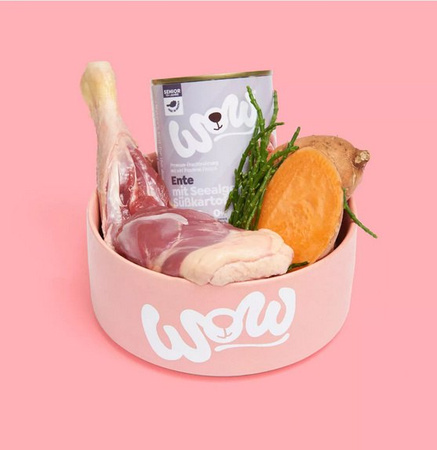 WOW Senior Ente - kaczka z algami i batatami 800g