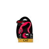 FLEXI Smycz automatyczna dla kota NEW CLASSIC CAT XS linka 3 m czerwona