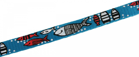 Zolux Obroża dla kota nylonowa Sardine 30 cm kol. turkusowy