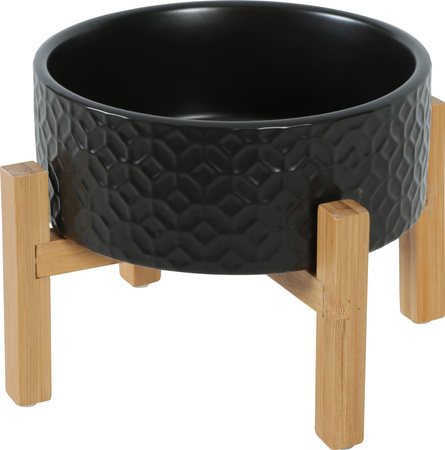 ZOLUX Miska ceramiczna dla psa KERAMO SOLO kol. czarny 700 ml