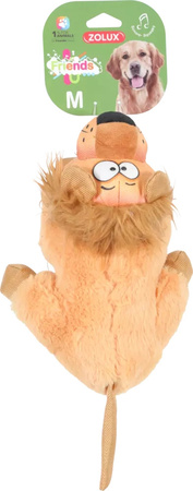 ZOLUX Zabawka pluszowa dla psa lew Leon FRIENDS M 33,5x18,5x13,5 cm
