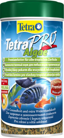 TETRA Pro Algae Multi-Crisps 250 ml + 20% pokarm dla ryb wzmacnia odporność