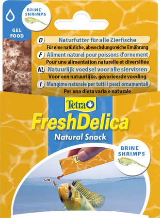 TETRA FreshDelica Brine Shrimps 48 g pokarm w żelu dla ryb tropikalnych