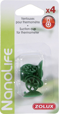 ZOLUX Przyssawka do akwarium do termometru lub małych akcesoriów 4 szt.