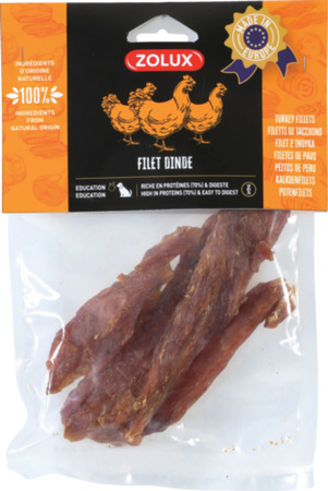 ZOLUX Przysmak naturalny dla psa Filet z indyka 100 g