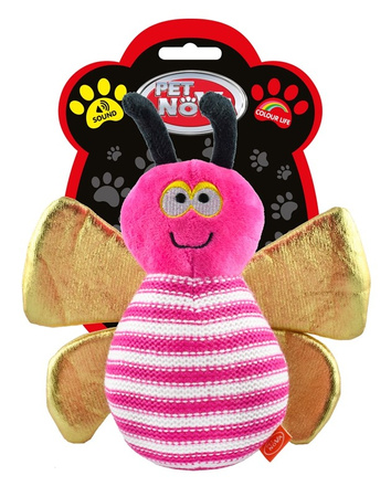 PET NOVA PLUSZ PSZCZOŁA RÓŻOWA