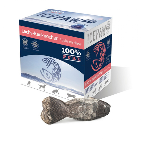 ICEPAW Lachs - Kauknochen- gryzaki z łososia dla psów