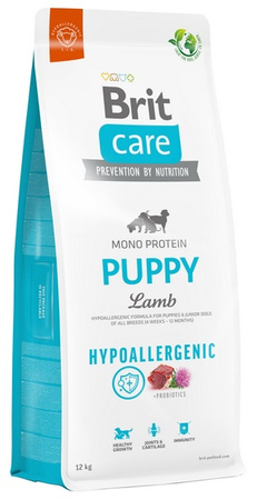 Brit Care Hypoallergenic Puppy Lamb 12kg