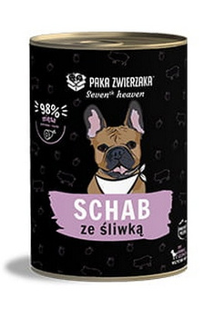 Paka Zwierzaka Seventh Heaven Pork & Plum puszka 400g