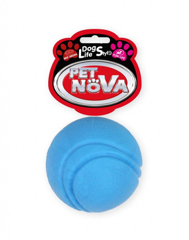 PET NOVA TPR BALL BLUE 5cm      /10