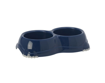 YARRO MISKA PLASTIK PODWÓJNA DUŻA GRANAT 2x0,64l